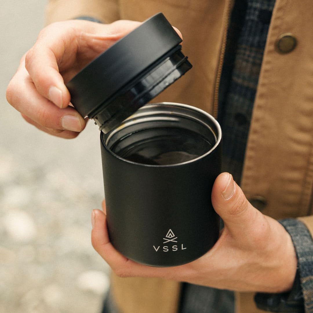 Nest 10 oz Mug, Stainless Steel, Double Walled, Vacuum Sealed & Integrates with VSSL Nest Products