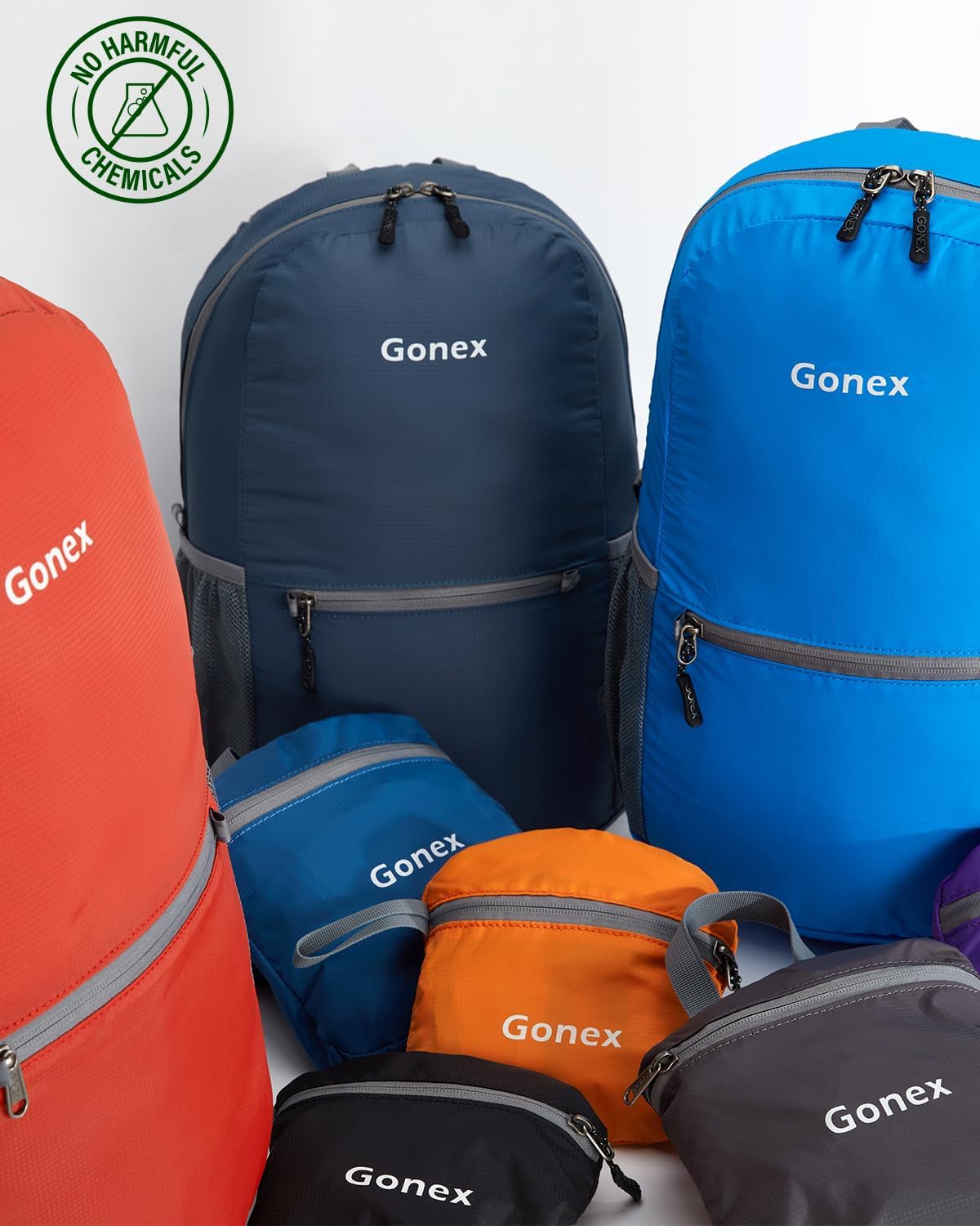 Gonex 30L Ultra Lightweight Packable Backpack, Handy Foldable Daypack for Camping Outdoor Travel Cycling Backpacking