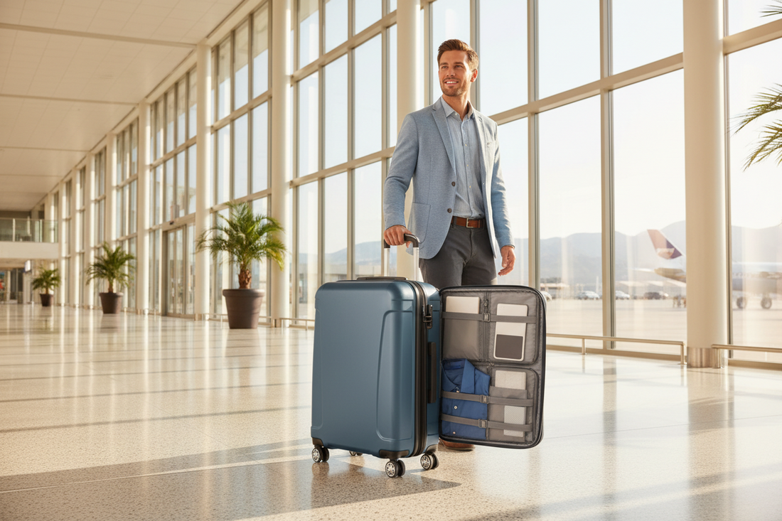 How One Simple Luggage Upgrade Made Airport Days Feel Easier