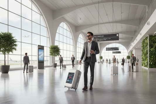 How Smart Luggage Systems Make Airports Feel Easier