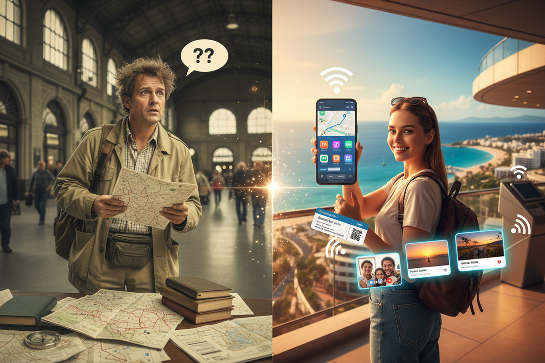 How Staying Connected Changed the Way We Traveled