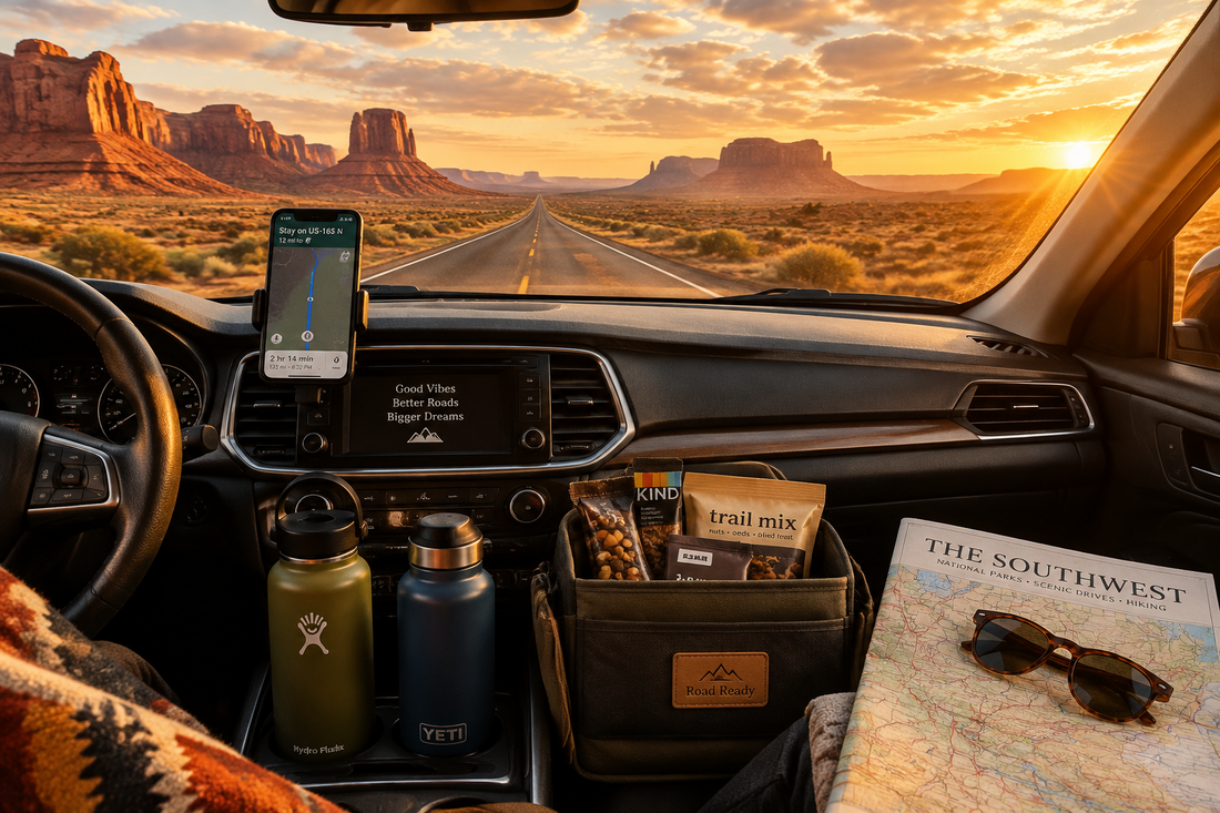 The Great American Road Trip: Comfort and Organization Essentials