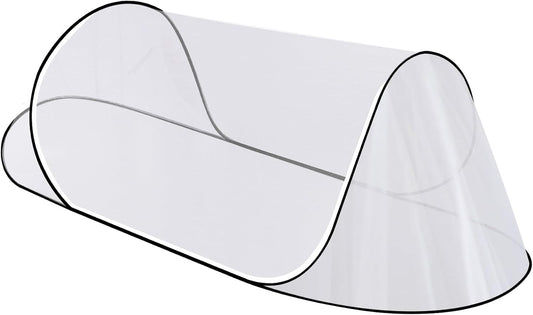77 * 30 * 23 Inch Large Pop Up Mosquito Tent, Portable Foldable Mosquito Net for Bed Camping Travel Patio