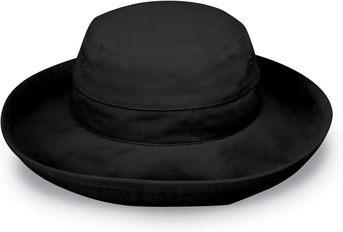 Wallaroo Hat Company Women’s Casual Traveler Sun Hat - UPF 50+ Sun Protection, Wide Brim, Packable, Adjustable, Medium