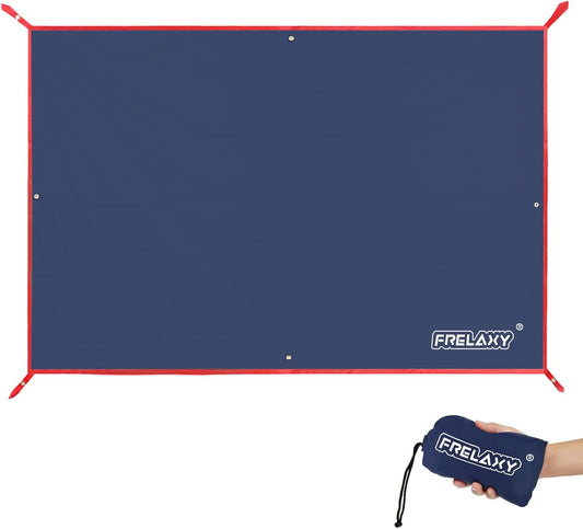 Frelaxy Tent Footprint, Waterproof Camping Tarp, Durable Tent Floor to Elevate Your Camping, Hiking, Backpacking, Hammock, Beach Experience