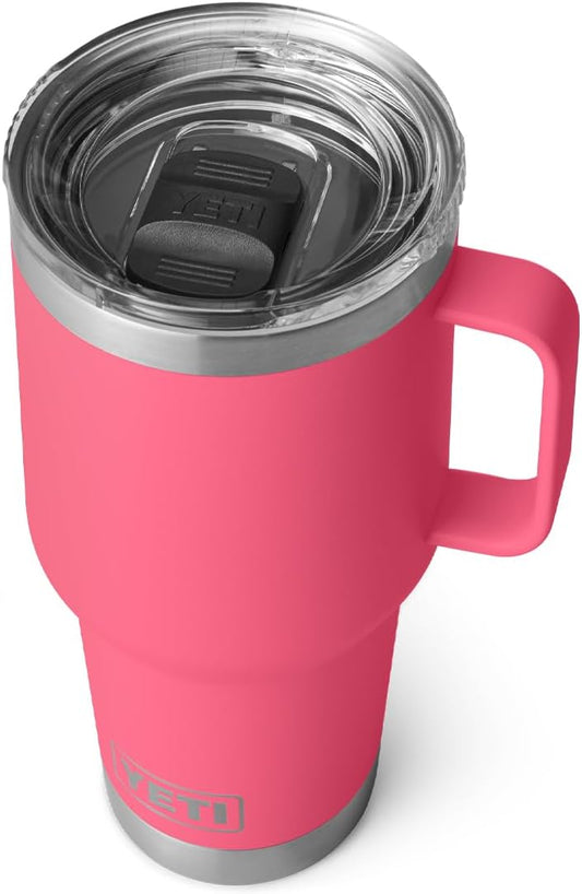 YETI Rambler 30 oz Travel Mug, Stainless Steel, Vacuum Insulated with Stronghold Lid