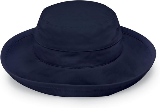 Wallaroo Hat Company Women’s Casual Traveler Sun Hat - UPF 50+ Sun Protection, Wide Brim, Packable, Adjustable, Medium