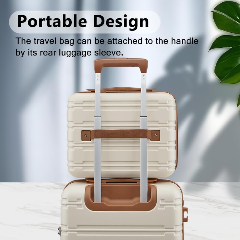 Luggage Sets, Suitcase with Spinner Wheels, PC+ABS Hardshell Travel Luggage Set with TSA Locks,Lightweight Rolling Luggage，Carry on suitcase with YKK Zippers (Green)