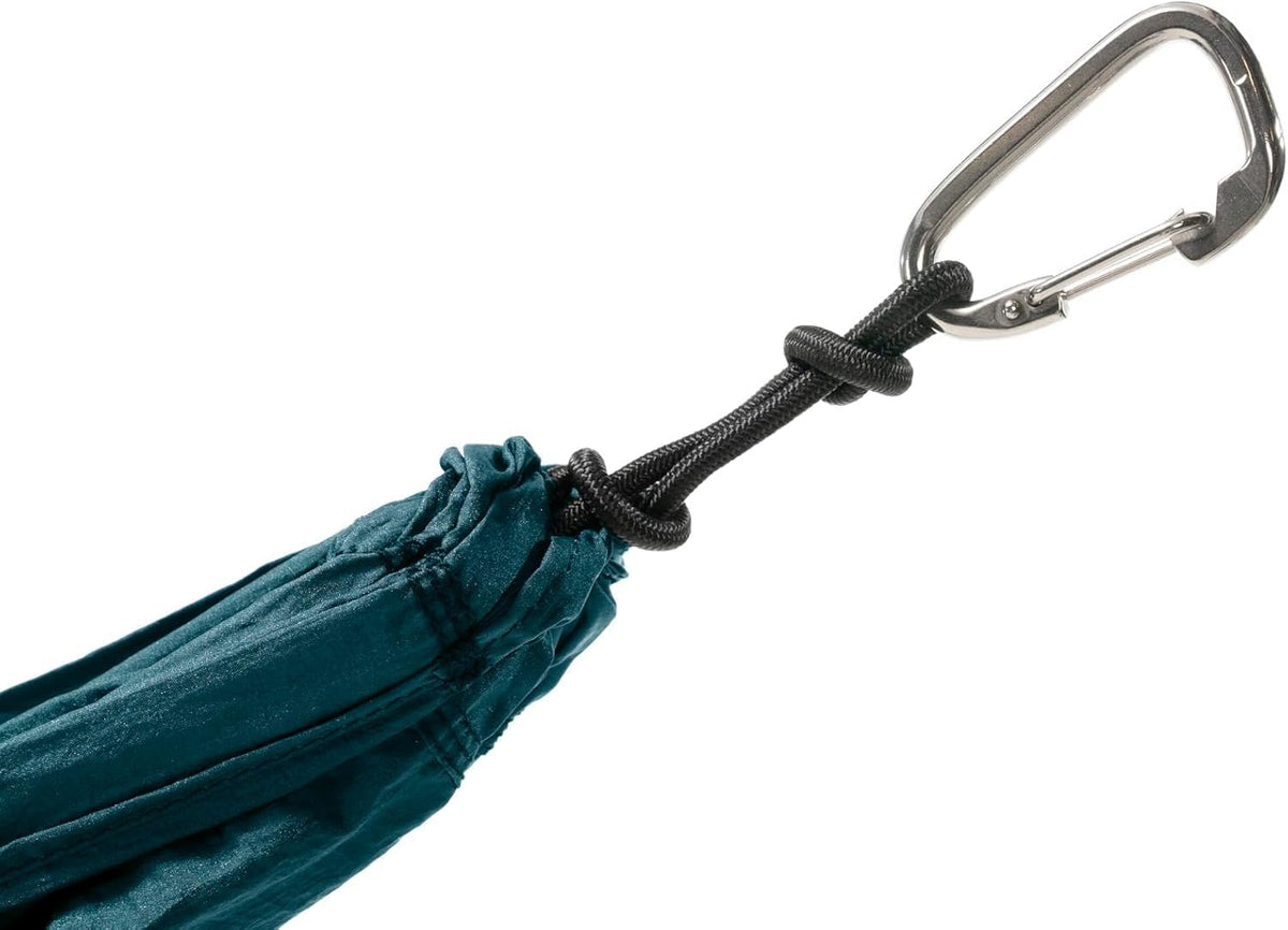 ENO TravelNest Hammock & Straps Combo - Portable Hiking and Camping Hammock with Straps Included - Travel Hammock for Camping, Hiking, Backpacking, a Festival, or The Beach - Marine