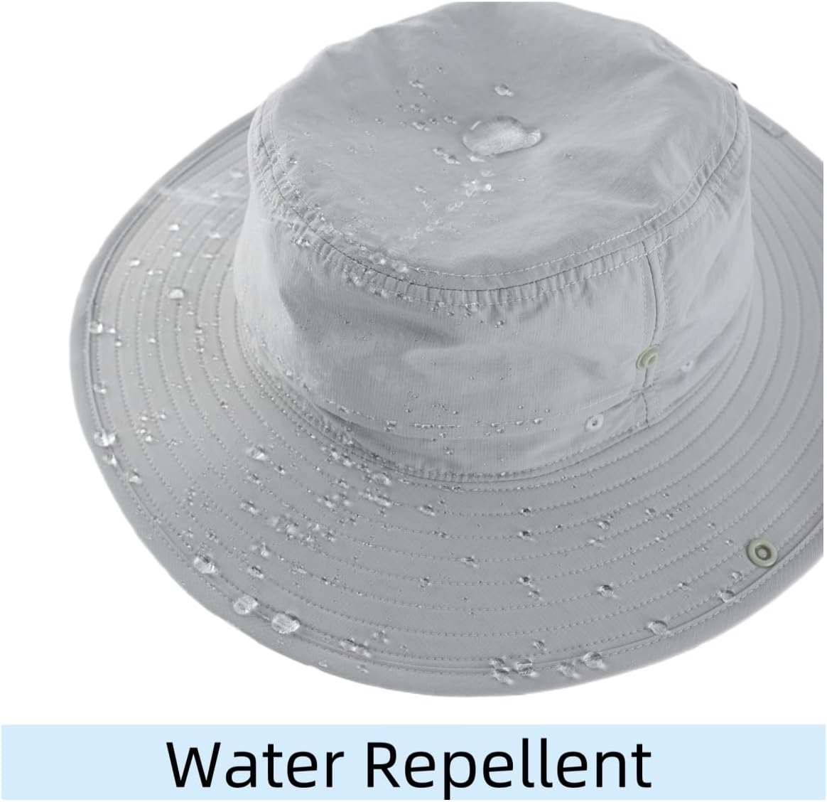 Connectyle Sun Hat for Men Women Outdoor UV Protection Safari Hat for Fishing Hiking Gardening Breathable Cowboy Hat UPF50