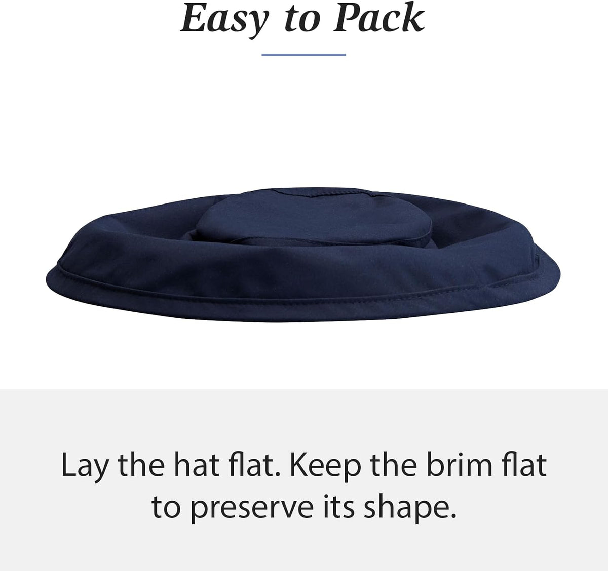 Wallaroo Hat Company Women’s Casual Traveler Sun Hat - UPF 50+ Sun Protection, Wide Brim, Packable, Adjustable, Medium