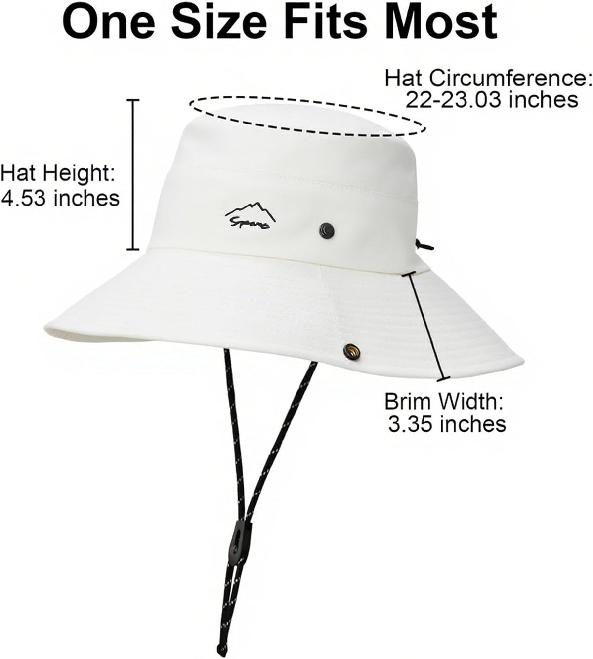 Sun Hats for Women Bucket Hat UV Protection Fishing Hat Wide Brim Safari Hats 2 in 1 Zip-Off Sun Visor Hats UPF 50+