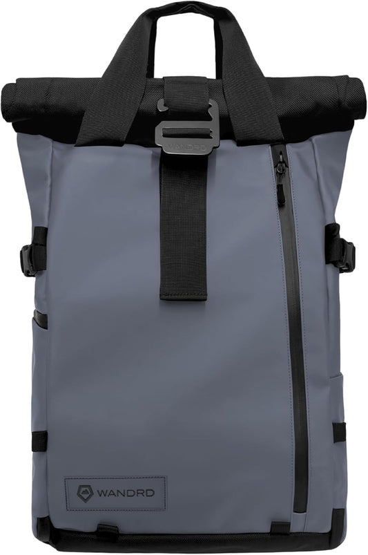 WANDRD PRVKE 31L, V3 Photography Bundle: Weather-Resistant Travel & Camera Backpack with Laptop Sleeve, Quick Side Access, Clamshell Opening – Ideal Photography & Travel Bag (Aegean Blue)
