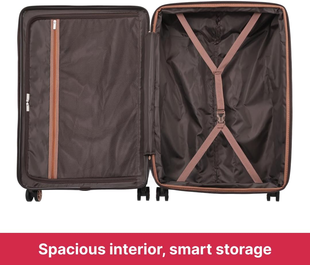 LEGEND WALKER DECK Hardside Expandable Luggage, 22 inch, Carry-on, Ivory, 5514-49-IV