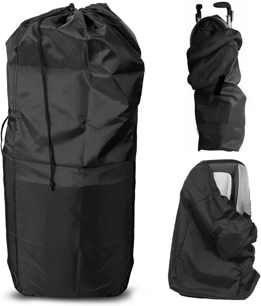 DOERDO Stroller Transport Bags, Large Foldable Carrying Storage Bag for Airplane Gate Check Train Travel, 19.6x23.3Inch