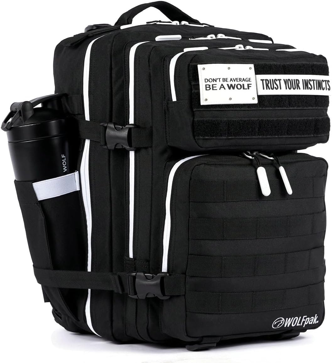 WOLFpak 35L Backpack (Alpha Black White Accents)