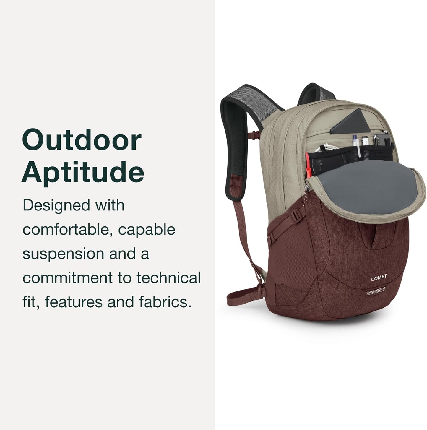 Osprey Comet Laptop Backpack, Atlas Blue