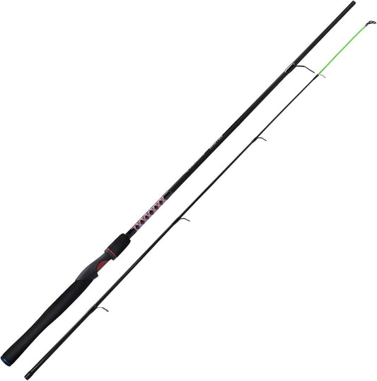 KastKing Brutus Spinning Rods & Casting Fishing Rods, Brute Tuff Composite Graphite & Glass Blanks, Stainless Steel Line Guides w/Zirconium Oxide Rings Tip Top, Chartreuse Strike Tip