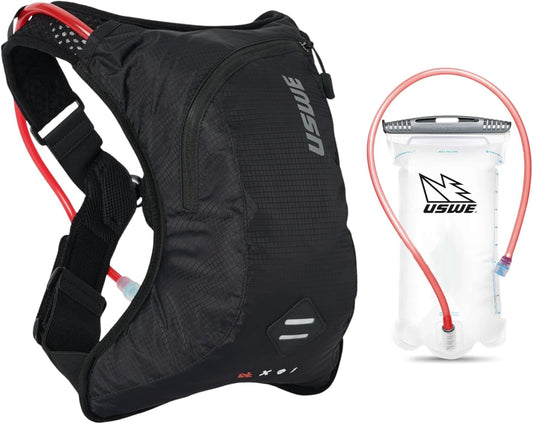 USWE Outlander XC Hydration Pack, Running, Hiking Hydration Backpack with Water Bladder (1.5L/50oz), Hydropack for Men & Women, Backpack Gear & Equipment for Cycling, MTB