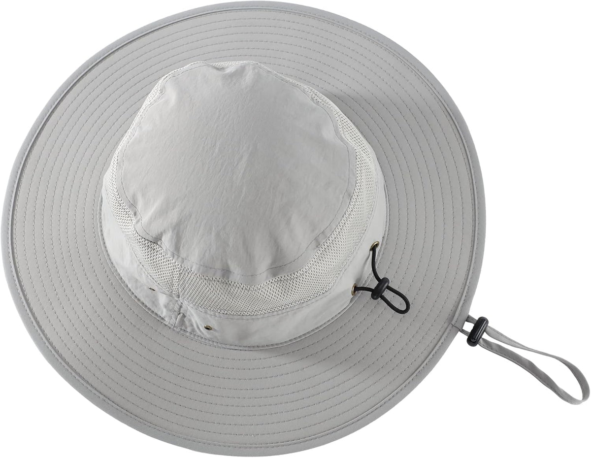 Home Prefer UPF 50+ Men's Sun Hat Wide Brim Bucket Hat UV Protection Hat for Mens Womens Beach Safari Gardening Golf Fishing