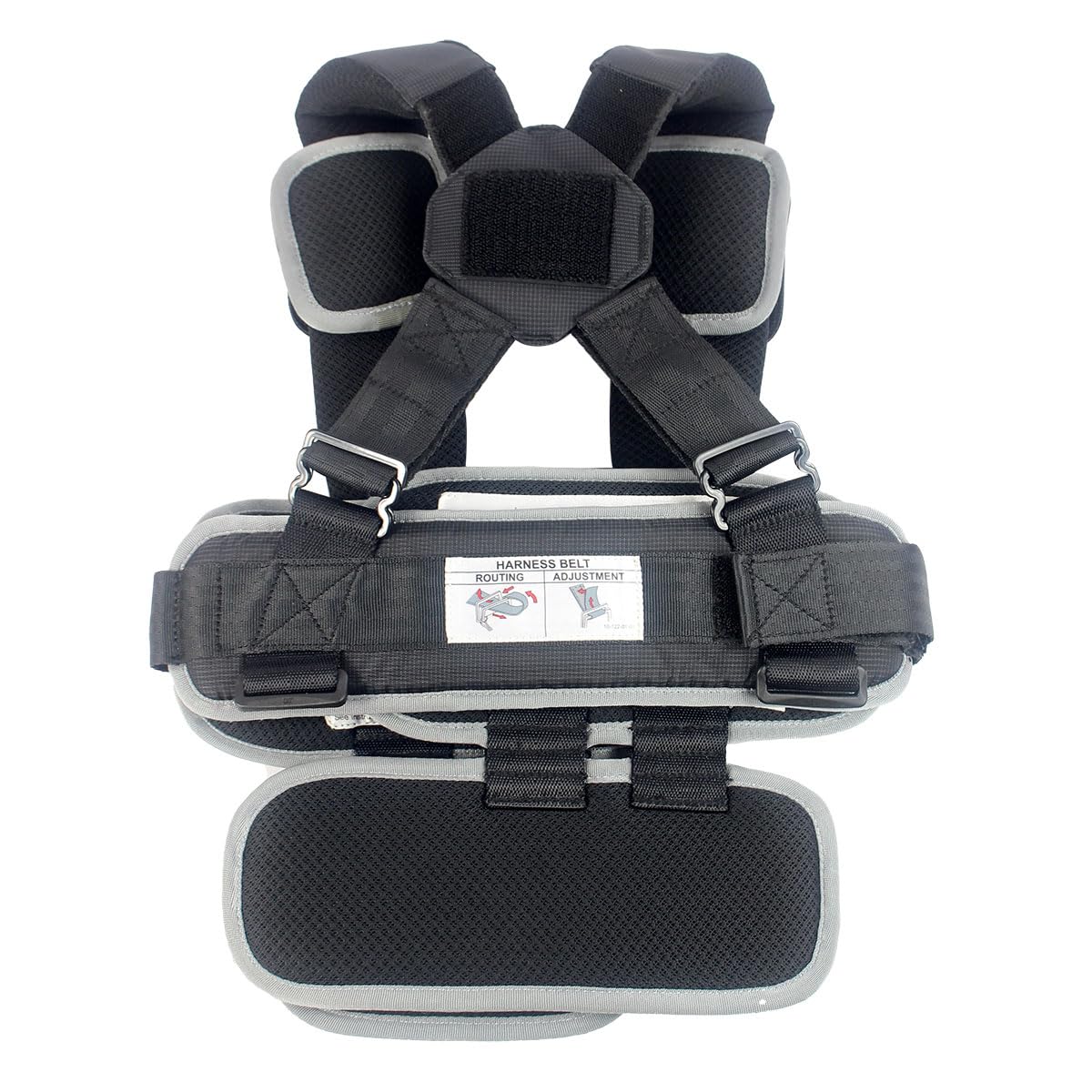 Large Black, Lightweight, Compact, Portable Car Seat - Perfect for Travel and Everyday Child Safety
