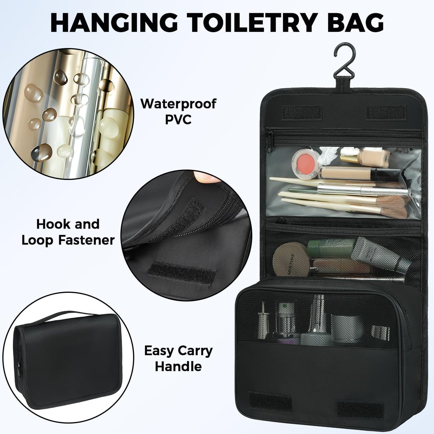 BAGAIL 9 Set Packing Cubes Luggage Packing Organizers for Travel Accessories
