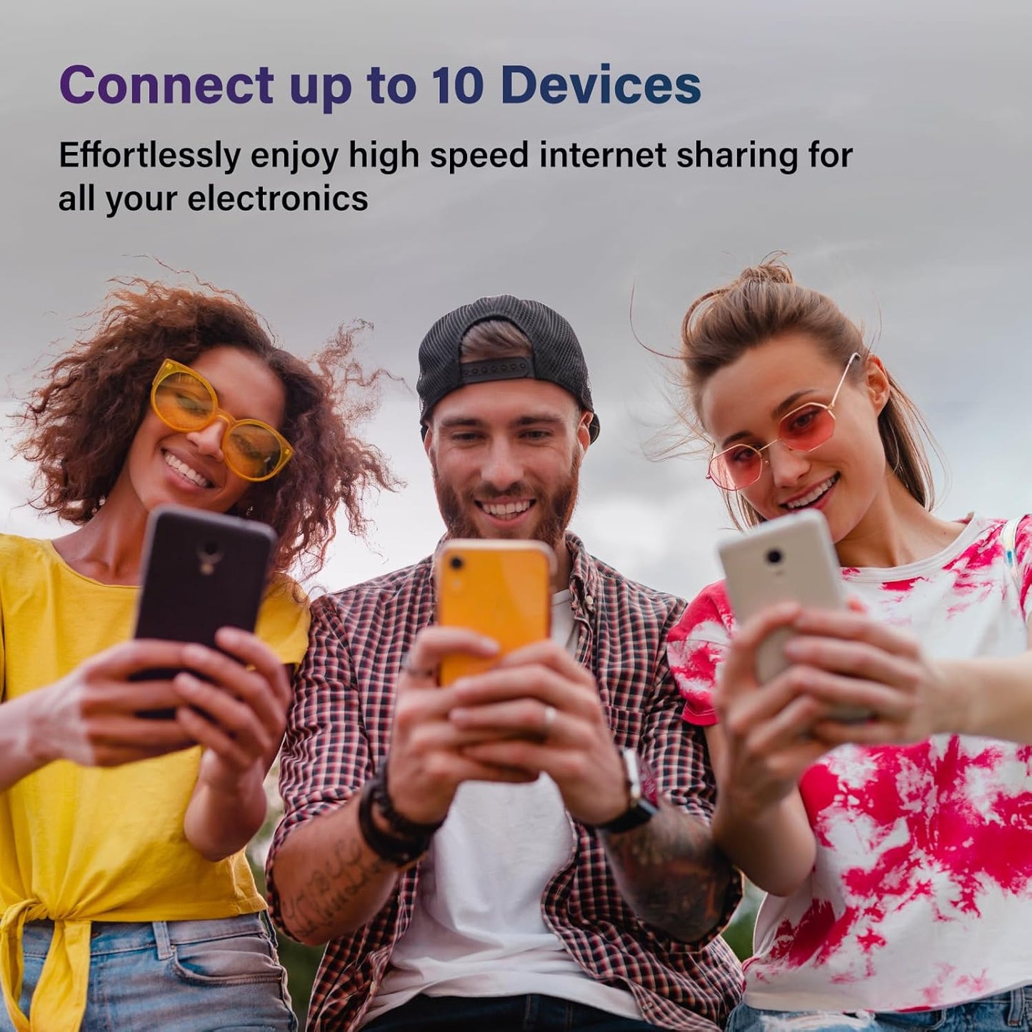 GlocalMe DuoTurbo 4G Mobile Hotspot Device with 30GB US/CA/MX Data 60 Days, Portable WiFi Hotspot for Travel in 200+ Countries, SIMFREE and Dual Modem, 10 Devices Connected(DuoTurbo with 30GB)