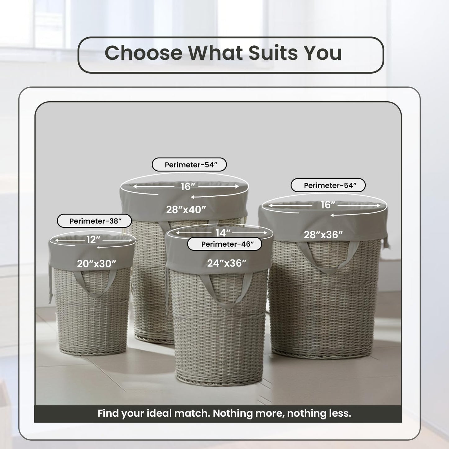 LFH Home Cotton Canvas Large Laundry Bag with Handle, Heavy Duty Drawstring Closure Washable Laundry Bags, School Travel, Home, Hotel, College Dorm, Organizer Sack, Toys Clothes 28x36 (Pack of 6)-Grey