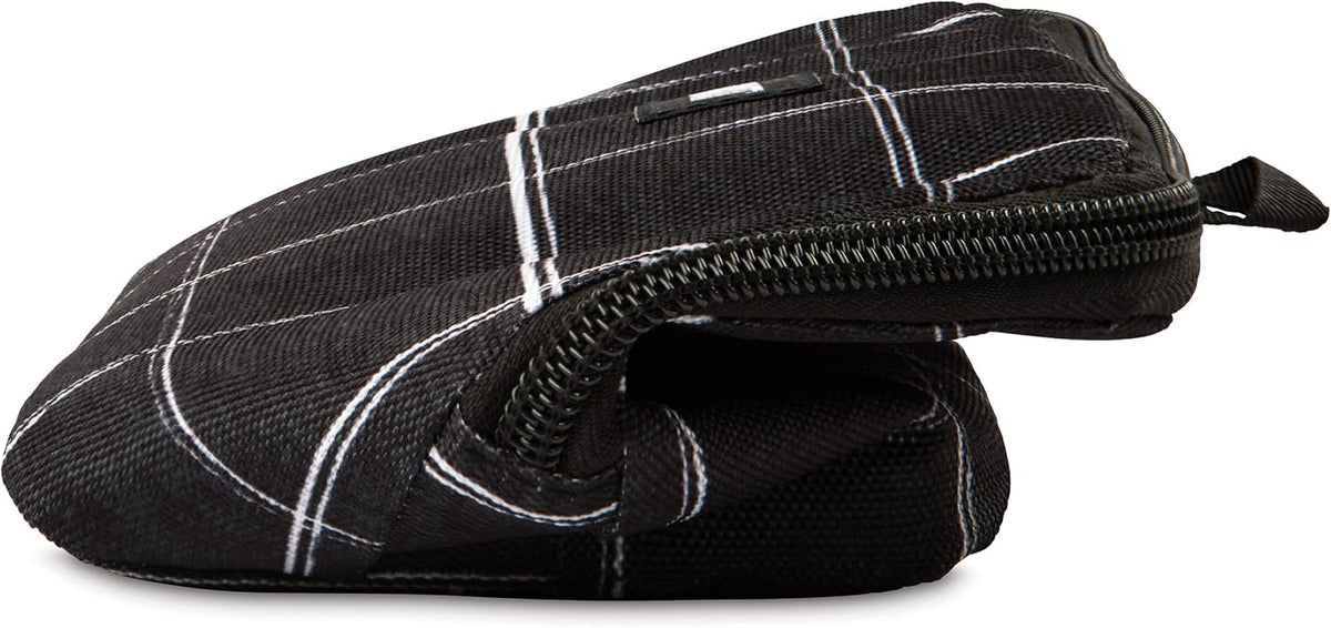 PackIt Snack Bag, Black Grid, Normal