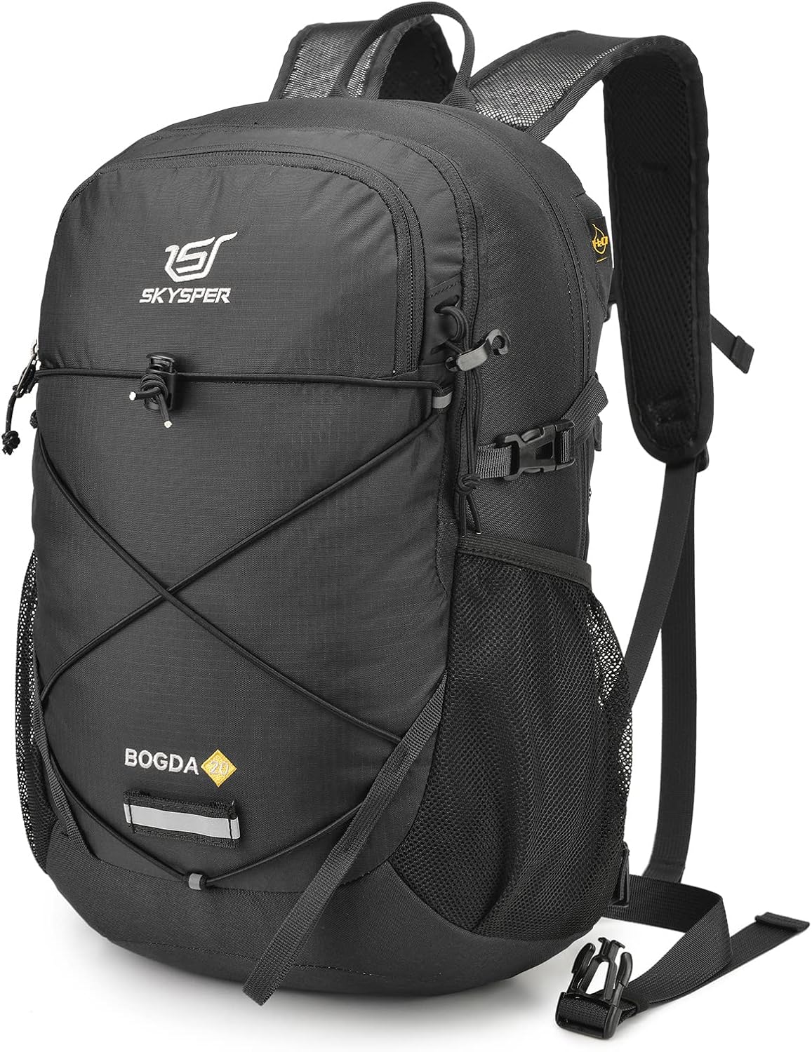 SKYSPER Small Hiking Daypack, 20L Lightweight Travel Backpacks Day Hike Pack with Waist Strap for Women Men