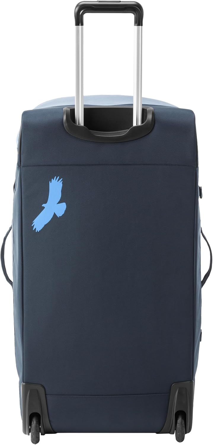 Eagle Creek Cargo Hauler XT Wheeled Duffel - Wheeled Backpack Duffel - Deployable Backpack Straps - Lockable U-Lid & Easy Access Compartment - 32" - Glacier Blue