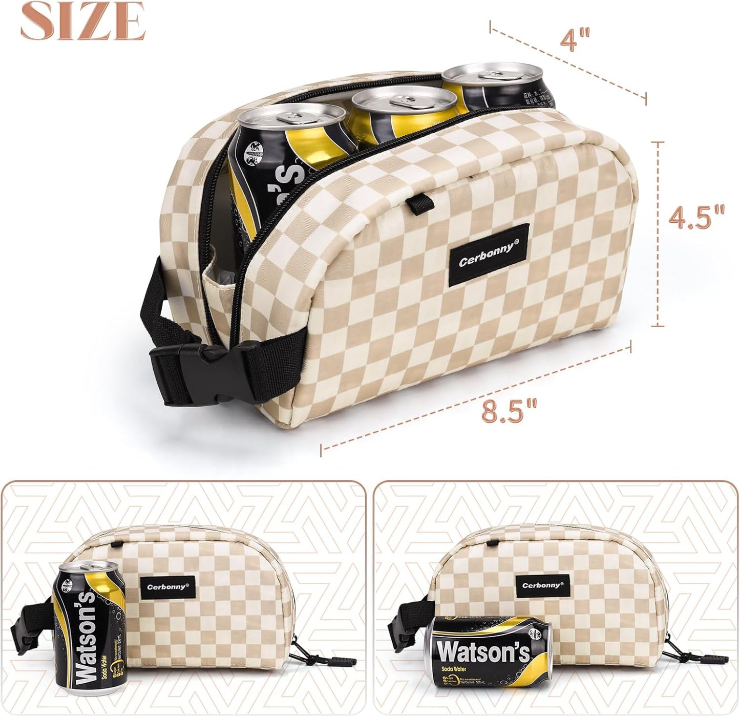 Small Cooler Bag Freezable Lunch Bag for Work School Travel,Leak-proof Small Lunch Bag,Small Insulated Bag For Kids/Adults,Freezer Lunch Bags,Freezable Snack Bag,Mini Lunch Bag Fit For Yogurt