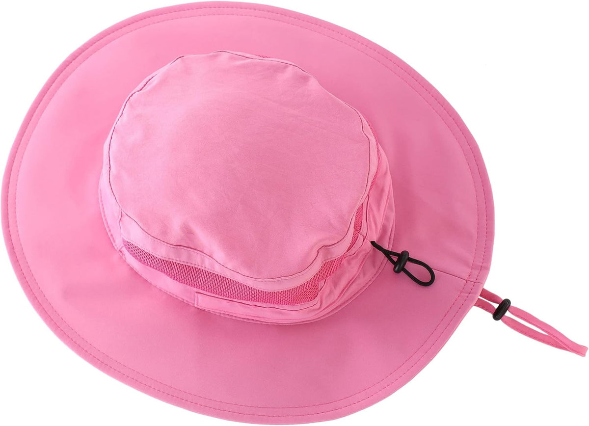 Connectyle Women's UPF 50+ Sun Hat UV Protection Wide Brim Bucket Hat Summer Beach Hats Fishing Hiking Outdoor Safari Hats