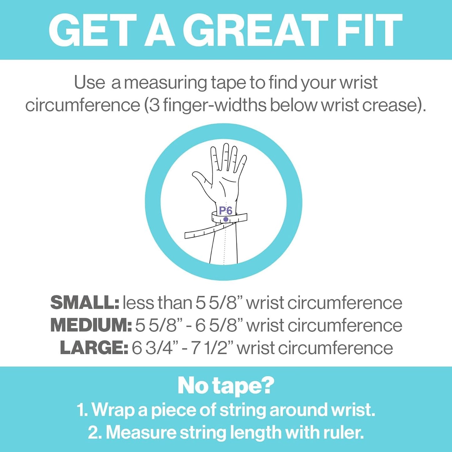 Acupressure Relief Band - Classics Pack (Small) - Motion Sickness Bands and Nausea Relief for Pregnant Women | Travel, Pregnancy, Cruise
