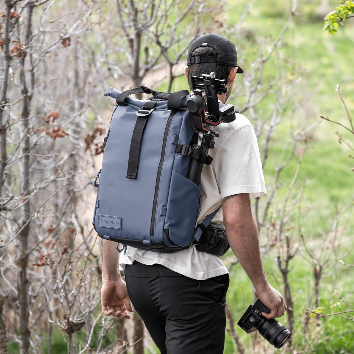 WANDRD All New PRVKE 21L V4: Weatherproof Travel and Camera Backpack, Everyday Carry Bag with Laptop Sleeve, Quick Side Access, Rolltop Expansion, Clamshell Opening – Versatile Photography Backpack