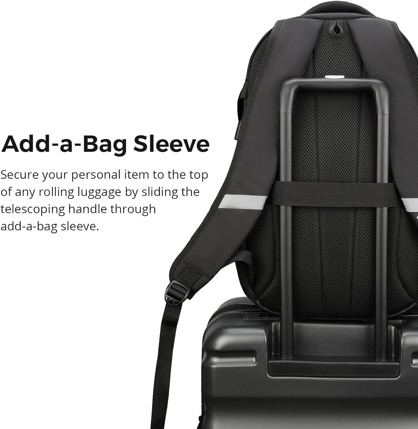 Swissdigital Laptop Backpack with USB Charging Port, Travel Backpack Fits 15.6 inches Computer, 31L Backpack for Men, Starry Sky | SD803