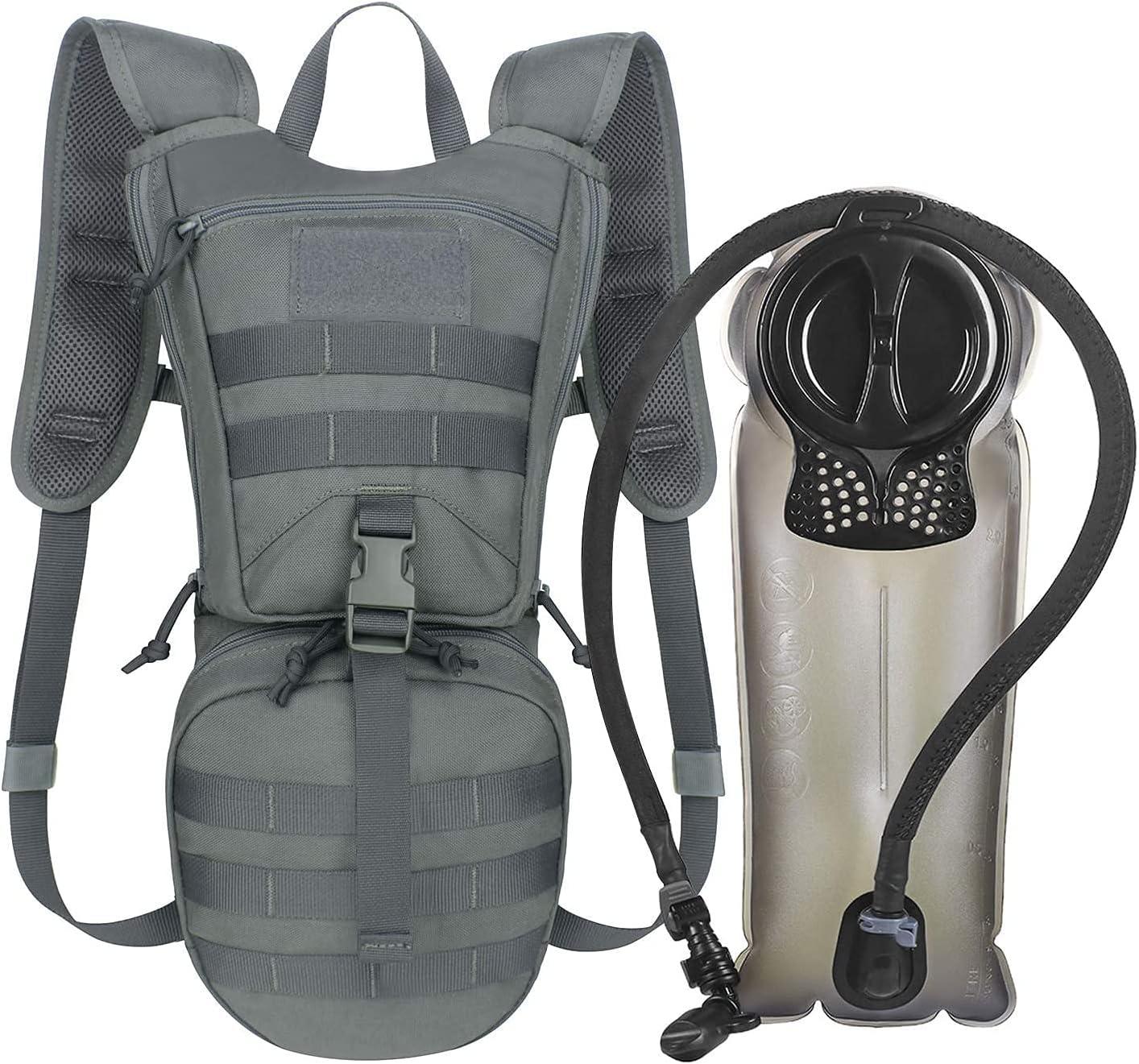 Unigear Tactical Hydration Packs Backpack 1050D with 3L Water Bladder, Thermal Insulation Pack Keeps Liquid Cool up to 4 Hours for Hiking, Cycling, Hunting and Climbing