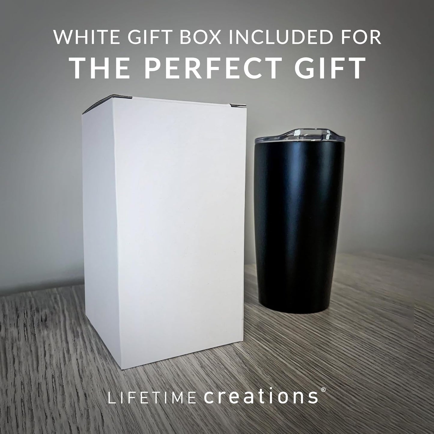 Lifetime Creations Personalized Football Coach Tumbler: Custom Football Coach Gift, Coaches Coffee Travel Mug from Team, Insulated Engraved Stainless Steel 20 Ounce Cup (White)