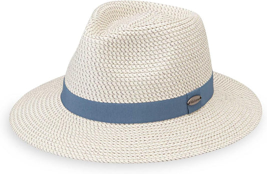 Wallaroo Hat Company Women’s Petite Charlie Fedora – UPF 50+, Packable Design, Adjustable Sizing for Smaller Crown Sizes