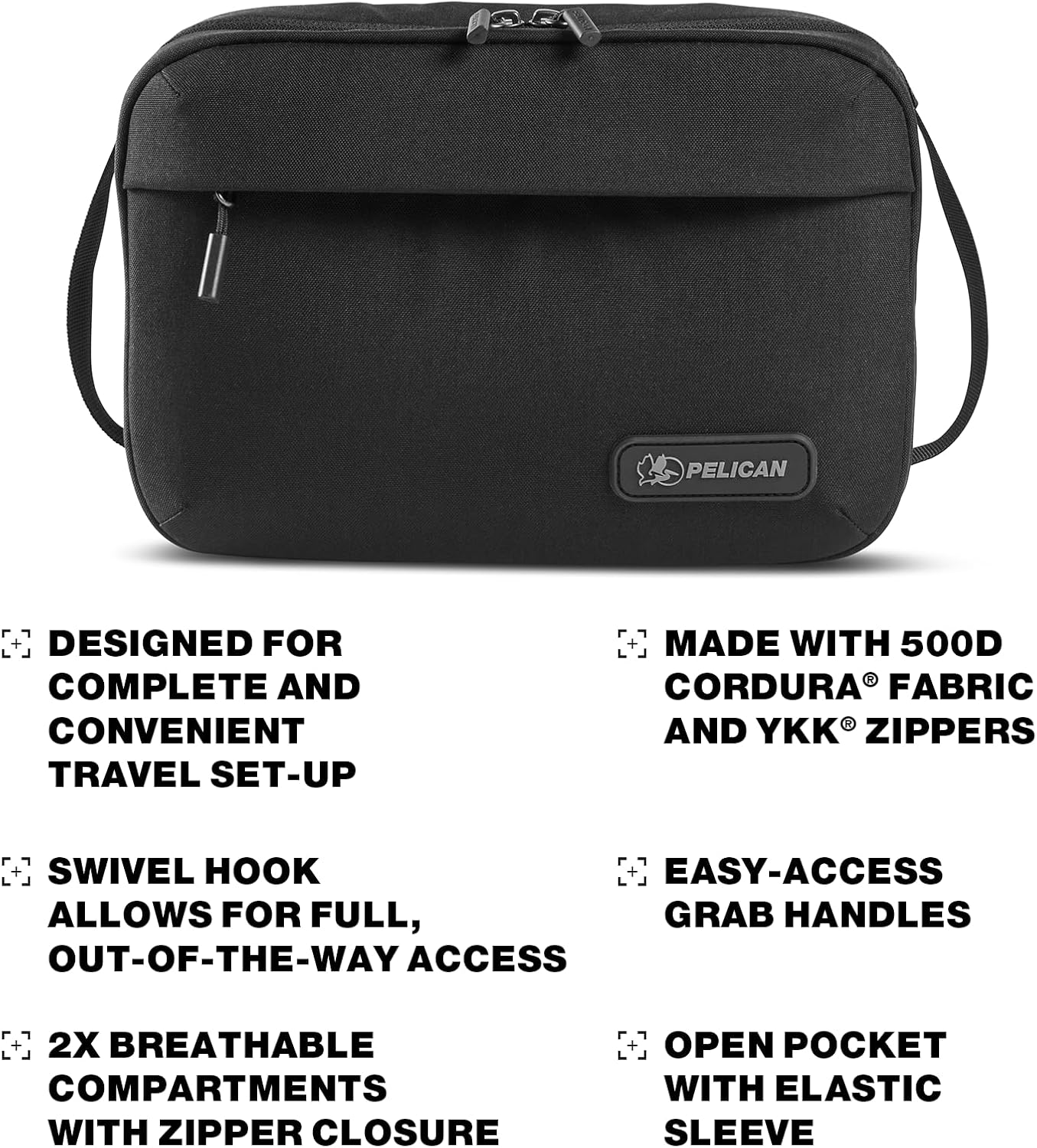 Pelican ModPak Toiletry Bag (Charcoal)