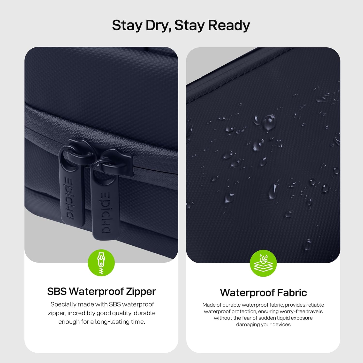 EPICKA Electronics Organizer Travel Case