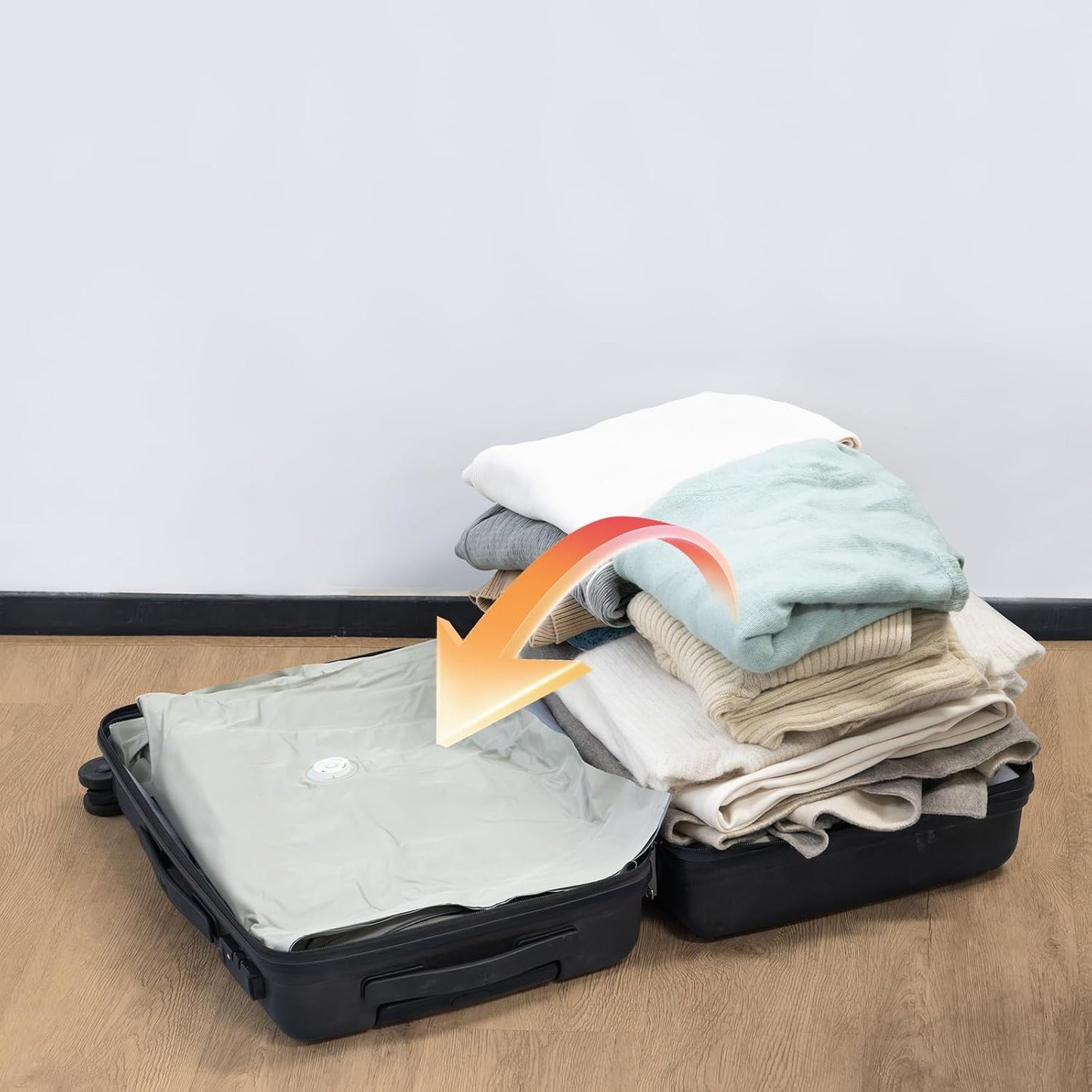 Umimile Vacuum Storage Bags, Space Saver Sealer Bags, Compression Bags for Clothes, Pillows, Comforters, Blankets, Bedding