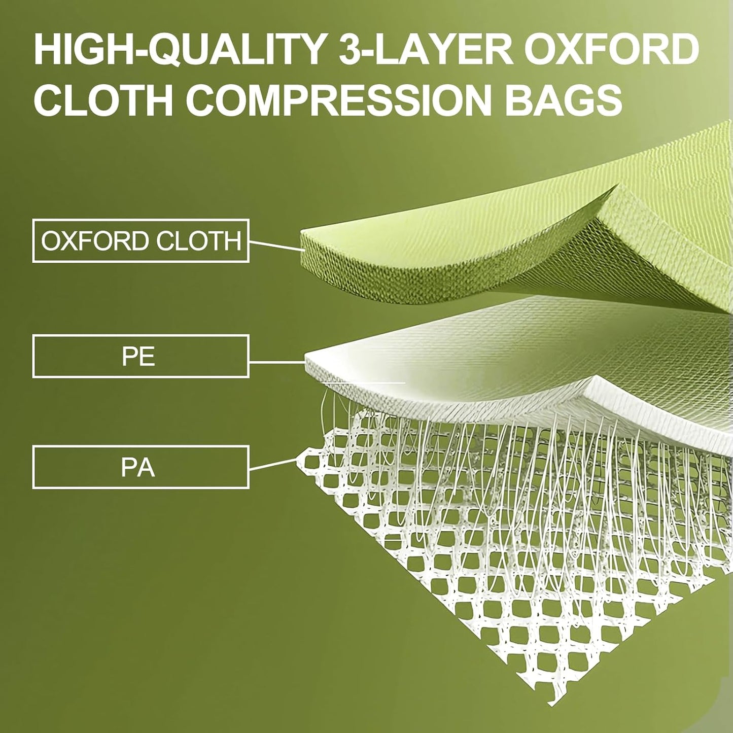 Umimile Vacuum Storage Bags 2 Jumbos, Space Saver Sealer Bags, Airtight Compression Bags for Clothes, Pillows, Comforters, Blankets, Bedding