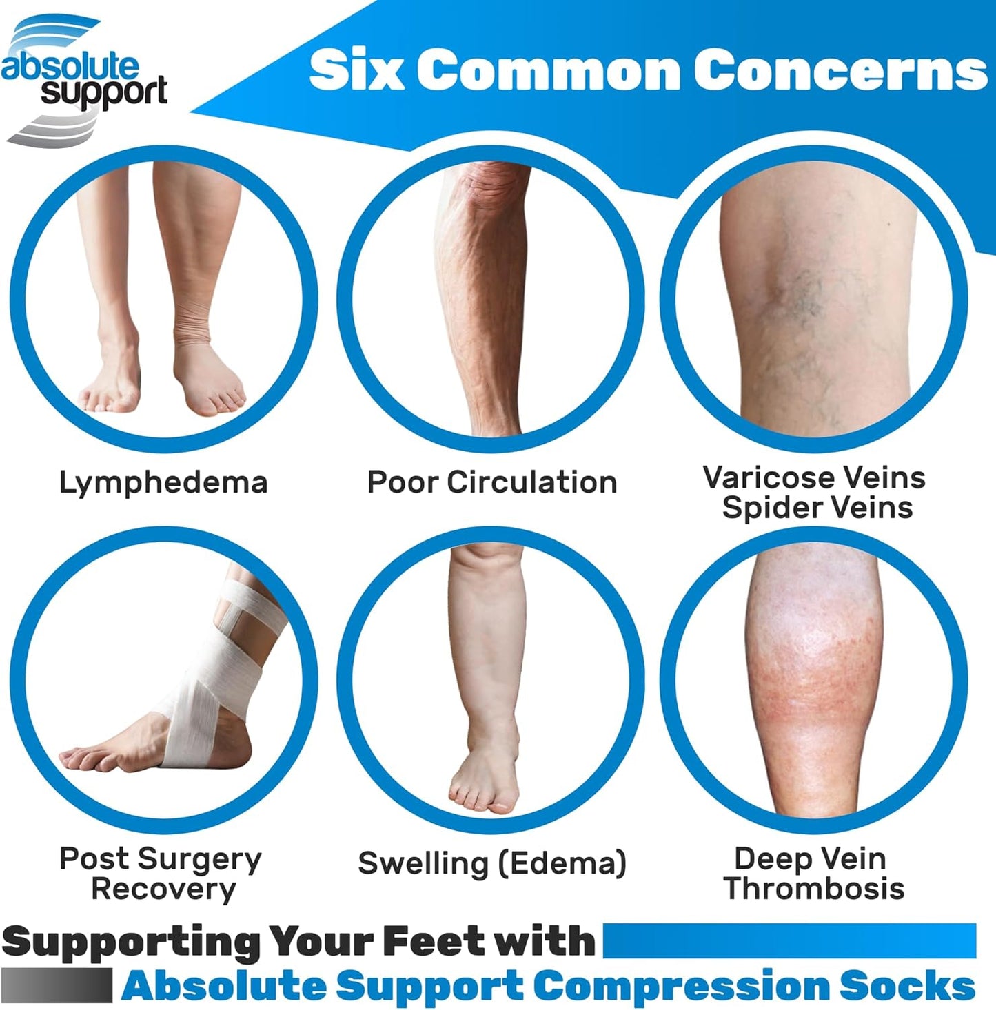 (3 Pairs - Closed Toe) Made in USA - Compression Stockings for Women 15-20mmHg - Sheer Compression Socks for Edema, Pregnancy, Diabetic, Post Surgery Recovery - Navy, Small - A101NV1-3