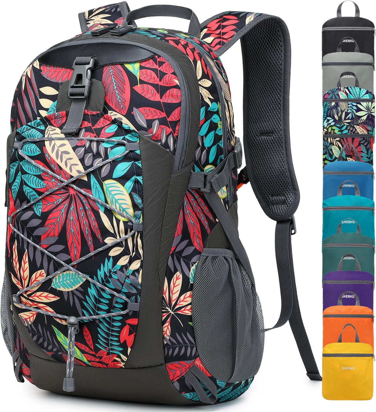 40L Hiking Backpack Lightweight Daypack Waterproof Travel Camping Backpack for Men Women Sport Packable