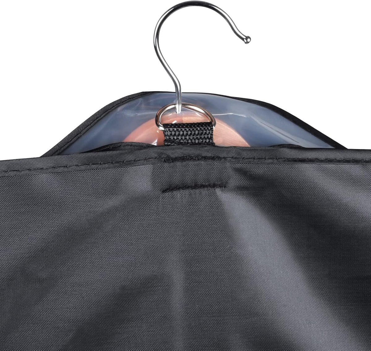 Univivi Garment Bag Suit Bag for Storage and Travel 43 inch, Washable Suit Cover for T-Shirt, Jacket, Suits, Coats, Set of 12, Oxford Fabrics