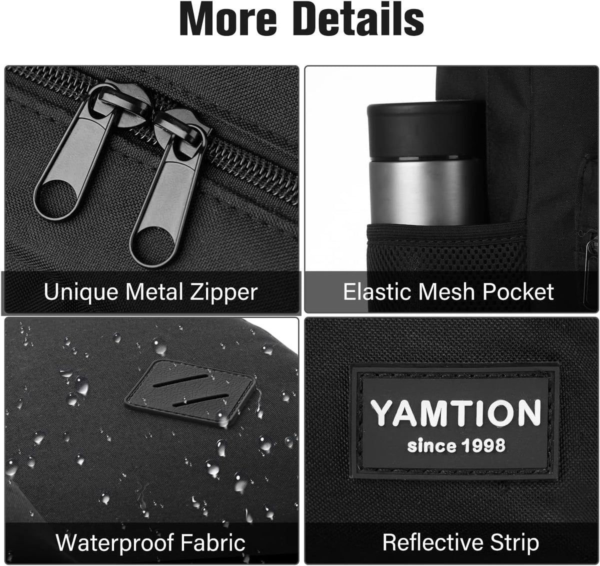 School Backpack 3PCS Sets for Teens Lightweight Bookbag with Lunch Bag Pencil Case for Middle School High School College