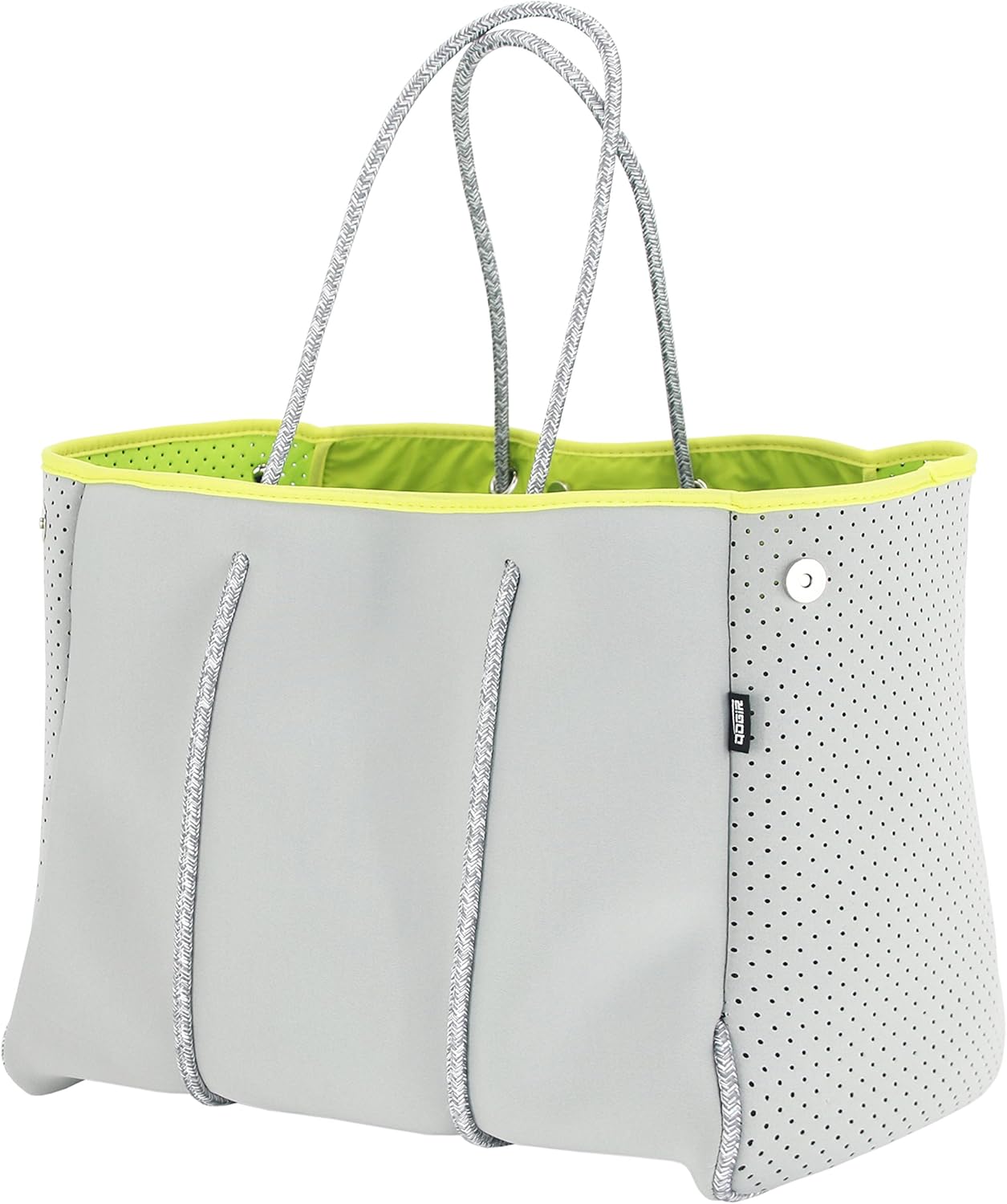 QOGiR Neoprene Multipurpose Beach Bag Tote with Inner Zipper Pocket … … … …