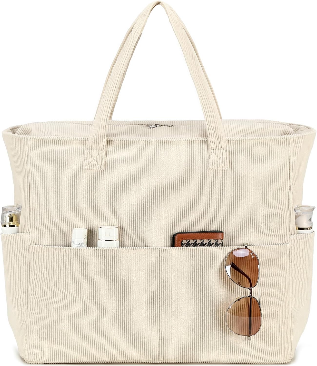Beach Pool Bags Tote for Women Ladies Large Gym Tote Carry On Bag With Wet Compartment for Weekender Travel Waterproof