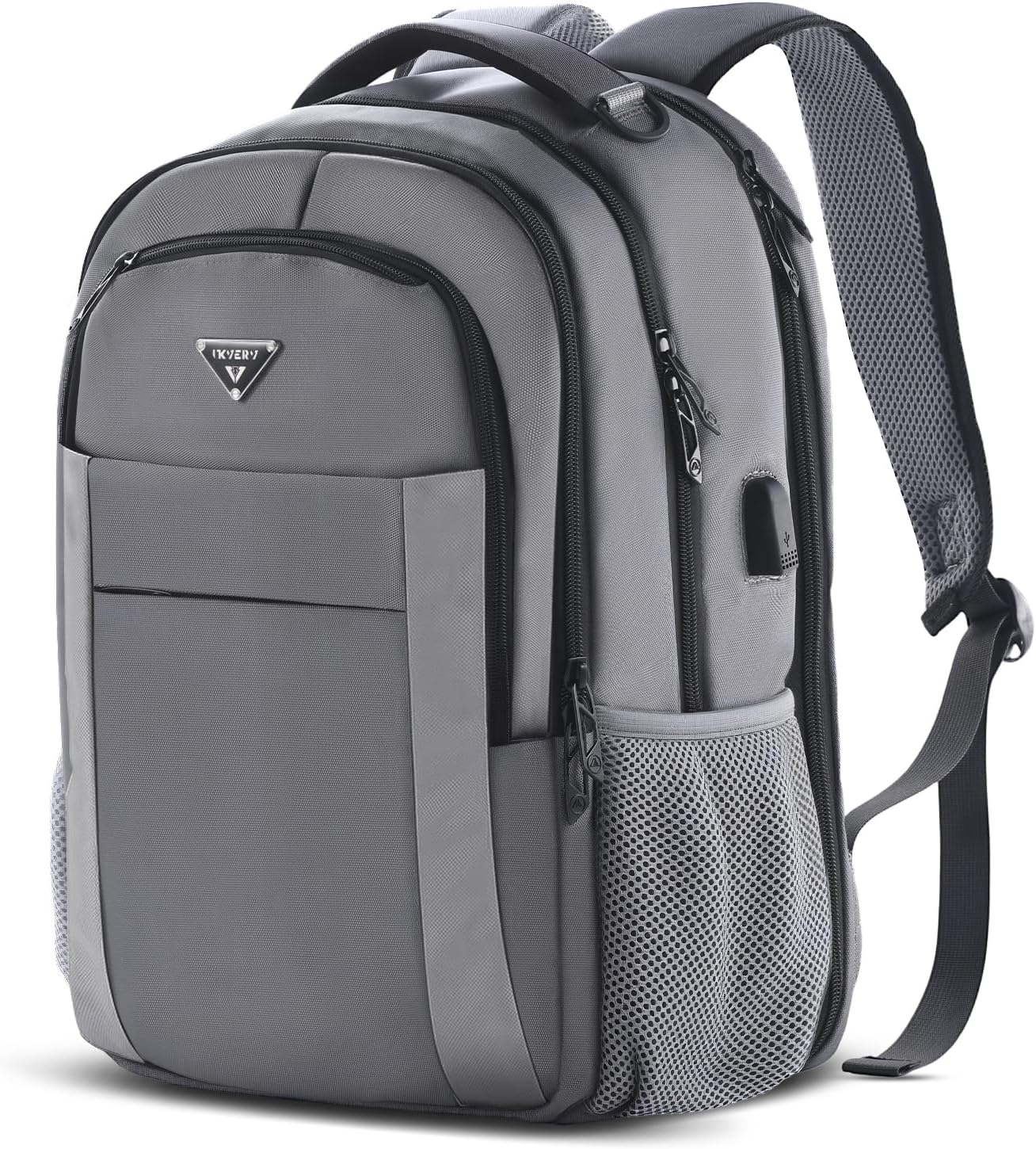 Multipocket TSA Travel Laptop Backpack for Men, Anti-Theft Business Daypacks, Airline Approved Personal Item Work Bag,Water Resistant 16 Inch Work Computer Backpack